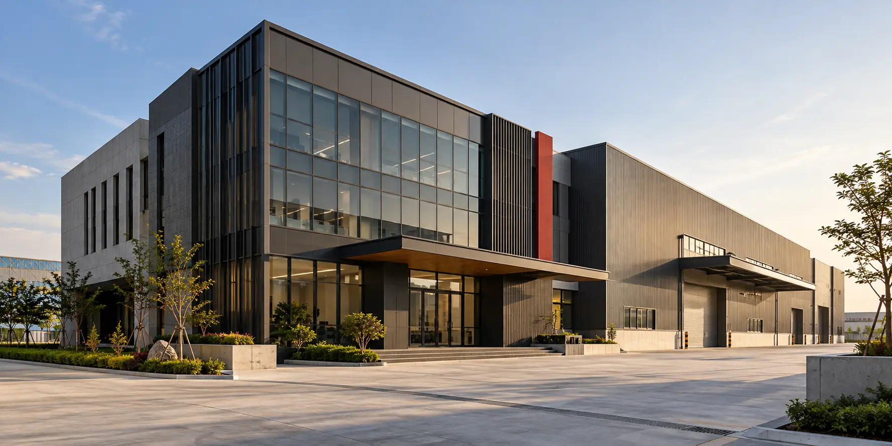 工廠登記與法規工業建築主題意象，非特定案件